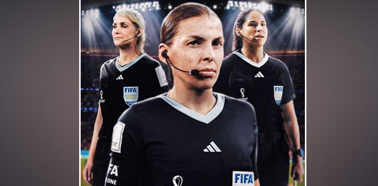 FIFA names first female refereeing trio for a men's World Cup