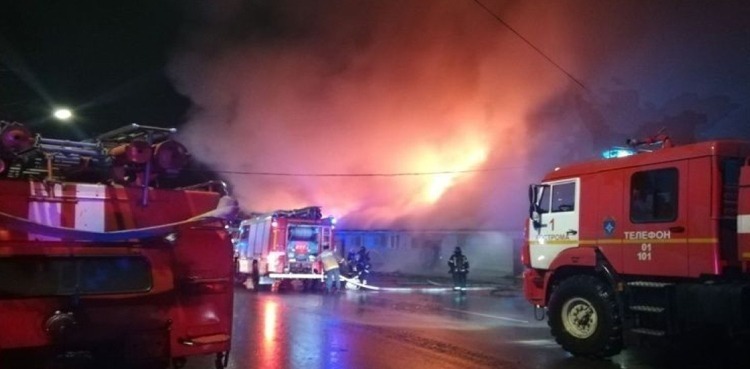 13 dead in cafe fire in Russian city of Kostroma