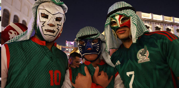 WATCH: Mexico and Argentina fans bring spicy rivalry to Qatar World Cup