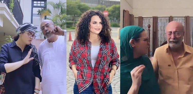 Qudsia Ali recreates hilarious reels with senior actor Mohammad Ahmed