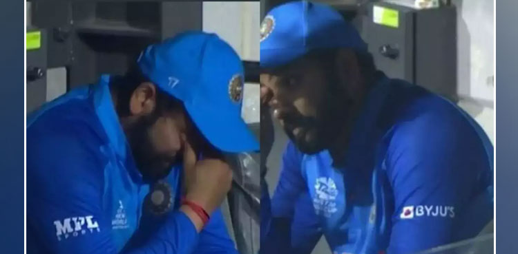 Watch: Rohit Sharma upset after India's T20 World Cup exit