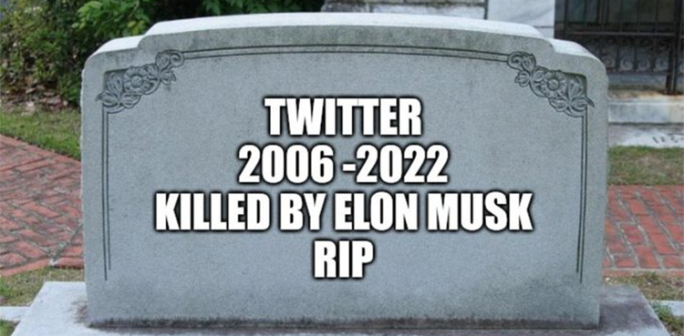 #RIPTwitter: internet storms with hilarious memes