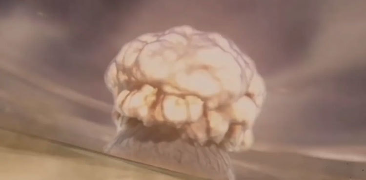 Viral video shows nuclear explosion in virtual reality