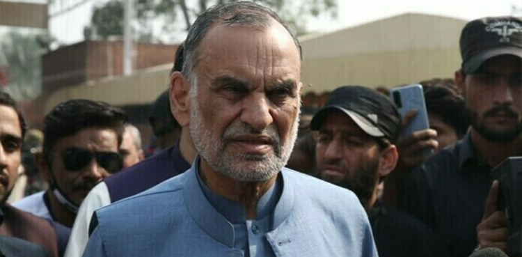 PTI's Azam Swati arrested outside Attock jail