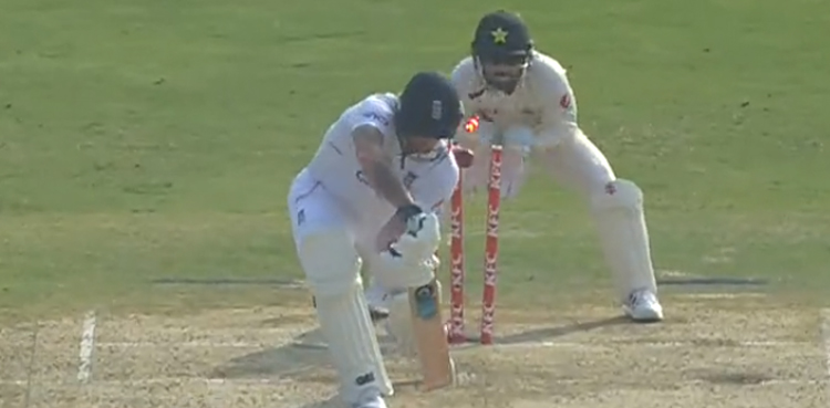 PAK v ENG: Abrar Ahmed clean bowls Ben Stokes with beauty, video goes viral