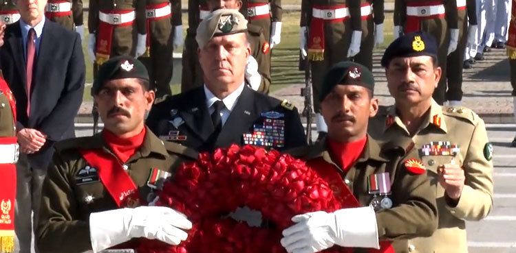 US Centcom chief meets COAS Asim Munir at GHQ