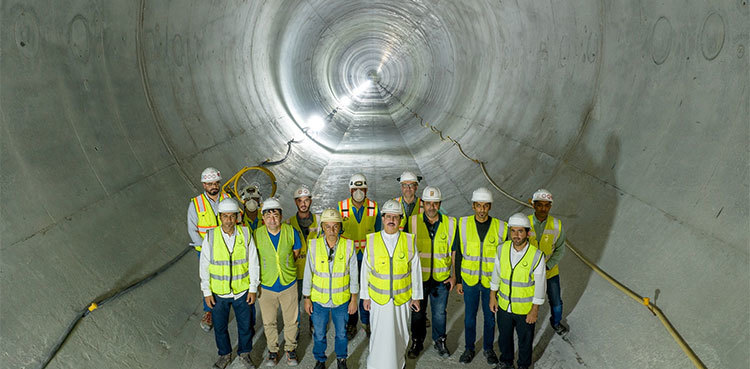 Hydroelectric power plant in Hatta 58.48% complete