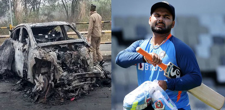 Indian cricketer Rishabh Pant hospitalised after serious car crash
