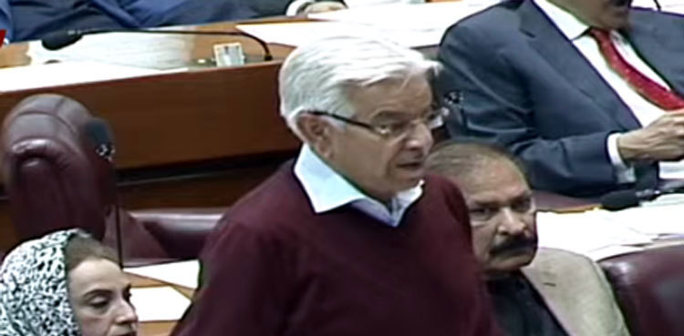 Two commandoes embraced martyrdom in Bannu operation: Khawaja Asif