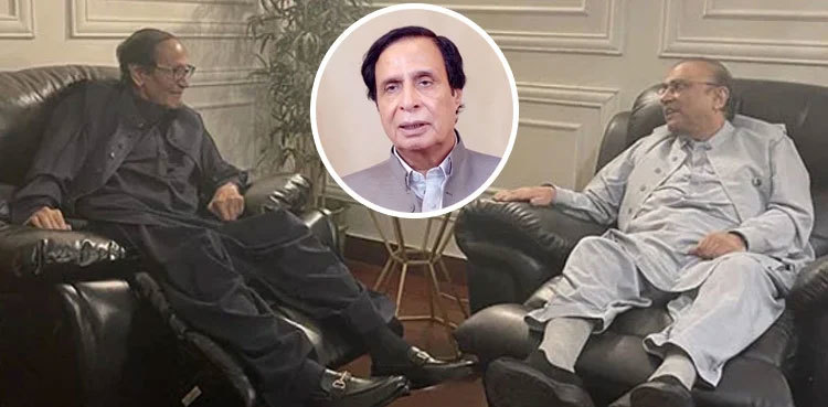 Pervaiz Elahi in contact with Chaudhry Shujaat, Asif Zardari: sources