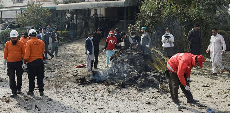 Suspects involved in Islamabad suicide attack arrested: Rana Sanaullah