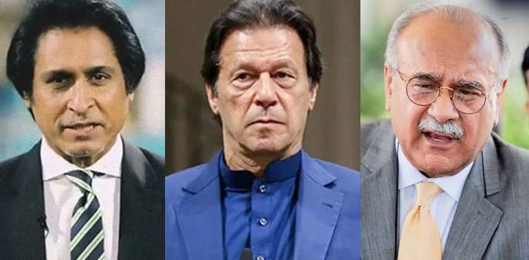 Imran Khan lambasts govt for removing Ramiz Raja as PCB Chairman