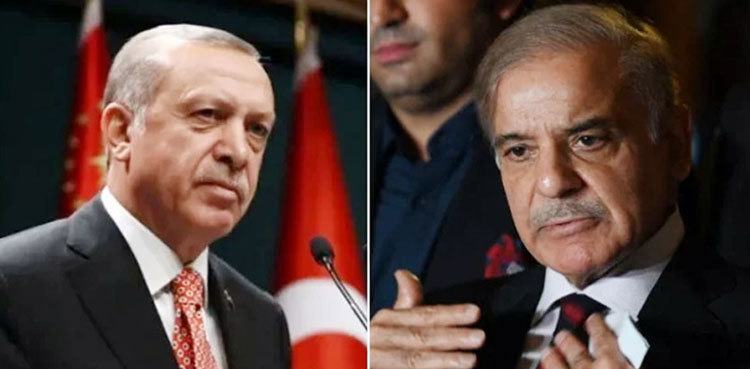 PM Shehbaz felicitates Recep Tayyip Erdogan on his presidential win