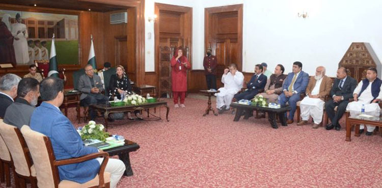 President Alvi calls for creating opportunities for disabled persons