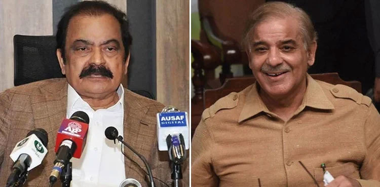 Rana Sanaullah declares PM Shehbaz ‘international Sadiq and Ameen’
