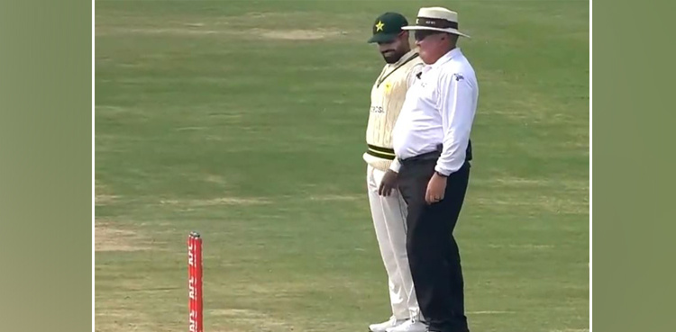 Babar Azam recreates meme with umpire, funny video goes viral