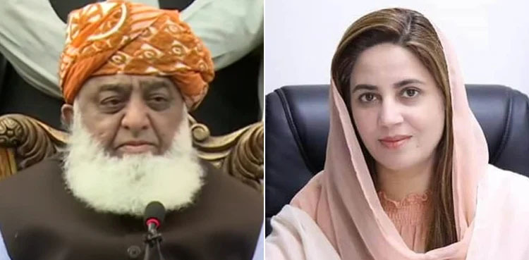Zartaj Gul criticises Maulana Fazlur Rehman over 'derogatory remarks' against women