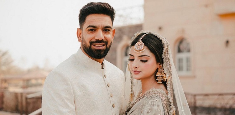 Haris Rauf ties the knot with Muzna Masood