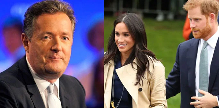 Piers Morgan criticizes Prince Harry & Meghan Markle over his 'exploitation'