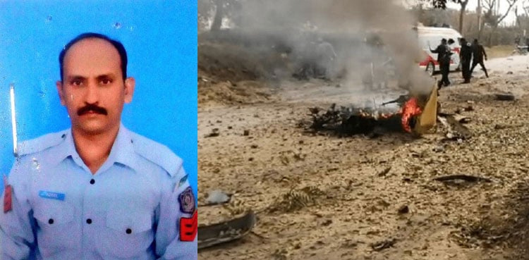 Martyr cop in Islamabad blast to be awarded Tamgha-e-Shujaat: Sanaullah