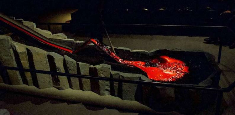 Let the lava flow! Iceland's volcano show is a hit