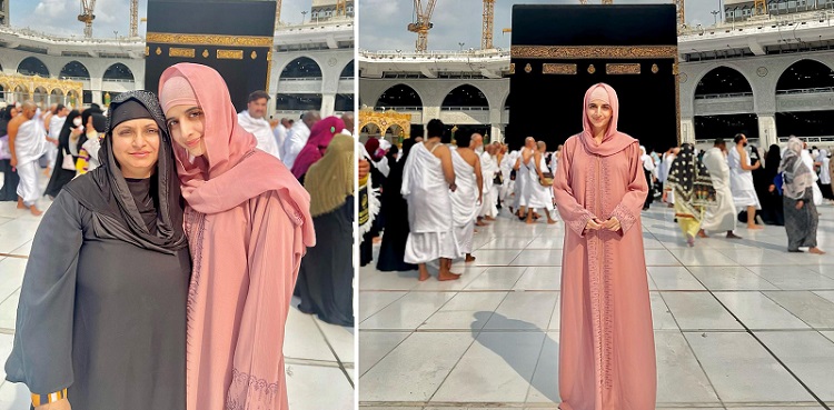 Mawra Hocane performs first Umrah with mother