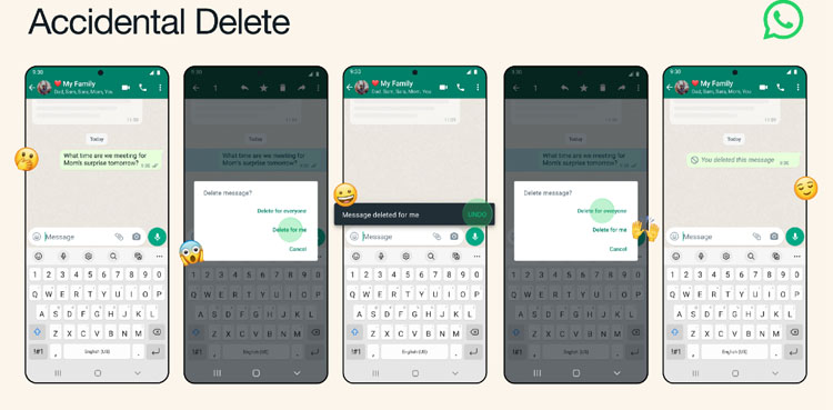 WhatsApp finally has a solution for 'delete for me' error