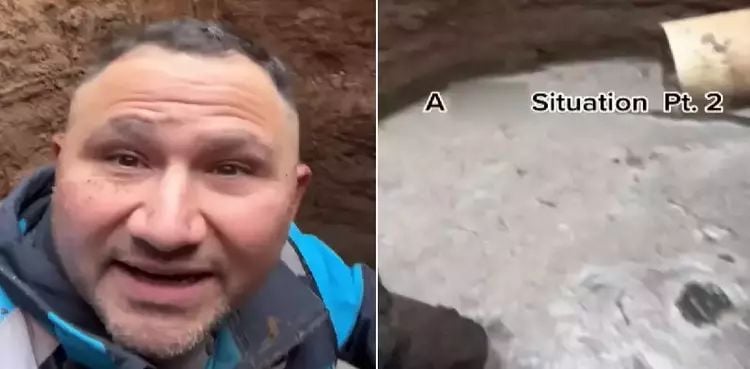 Amazon driver falls into septic tank, gets trapped 6ft underground