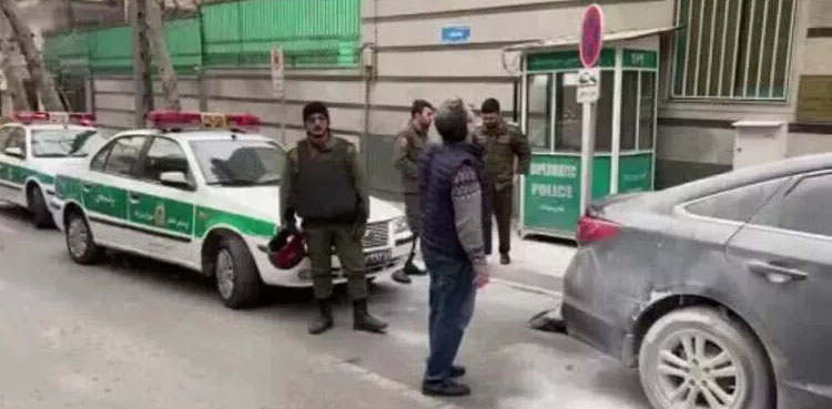 One killed in attack on Azerbaijan's embassy in Iran