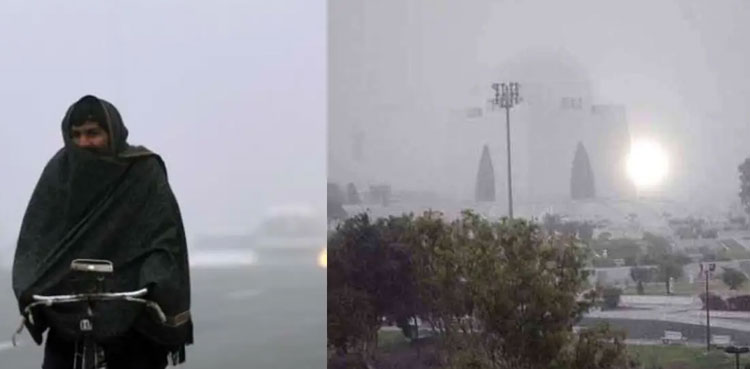 Karachi braves season's coldest night