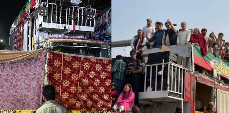 Imran Khan’s container handed back to PTI leaders after 68 days