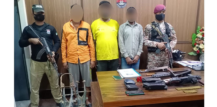 'MQM-L members' arrested on extortion, target killing charges