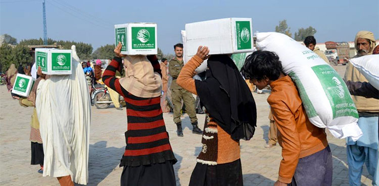King Salman Relief Center continues to help flood victims in Punjab