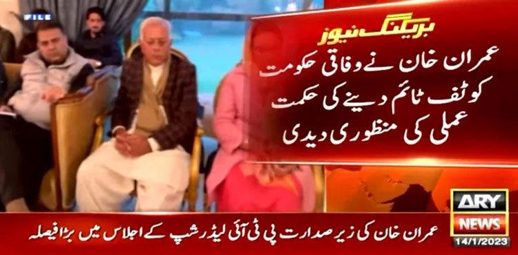 Imran Khan okays plan asking PM Shehbaz to take vote of confidence