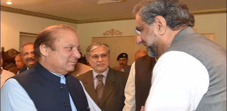 ‘Shahid Khaqan Abbasi to resign from NA over differences with PML-N’