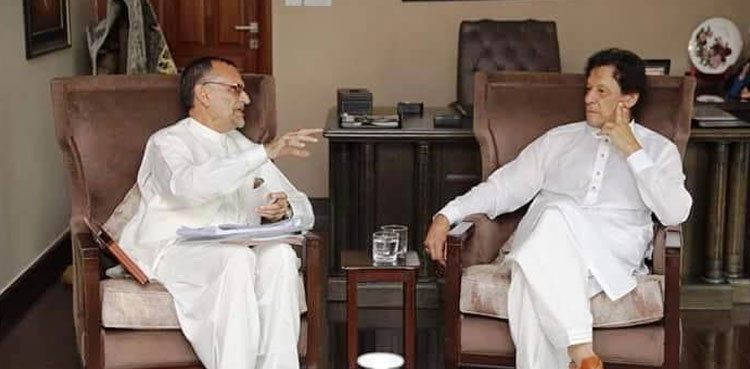 Imran Khan meets Azam Swati