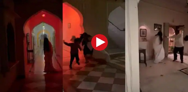 Viral video: Woman turned Monjulika to scare people, this is how it went!