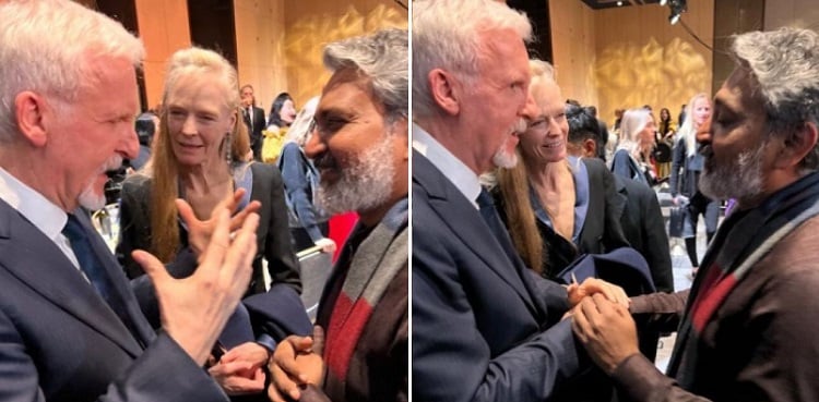 Rajamouli is 'on top of the world' after James Cameron lauded 'RRR'