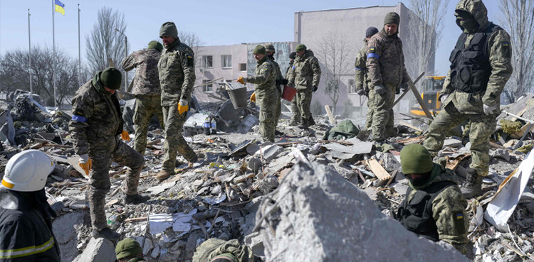 Russia says scores of soldiers killed in Ukrainian strike