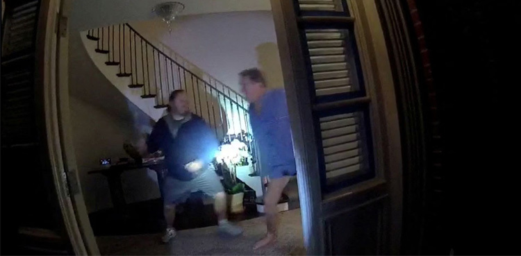 Footage from attack on Paul Pelosi released by authorities