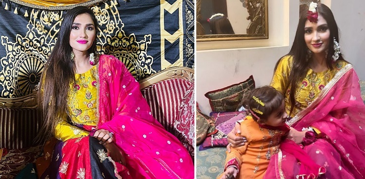 Samiya Hassan Ali is Bhabhi goals at Shadab Khan's mehendi: See pics