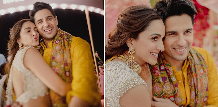 Sidharth Malhotra-Kiara Advani serve couple goals in mehndi pictures