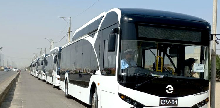 Sindh govt to procure more electric buses for Karachi