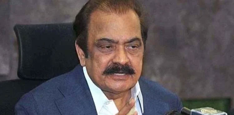 Zaman Park cleared, police found bombs and arms: Sanaullah