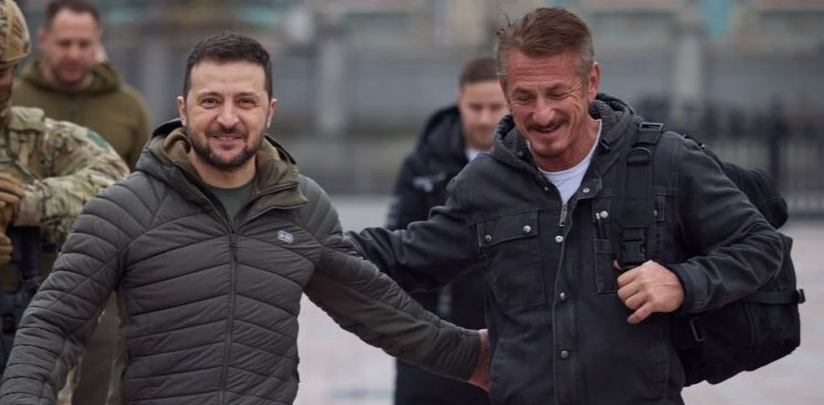 'Superpower': Sean Penn film catches Zelenskiy at moment of Russian attack