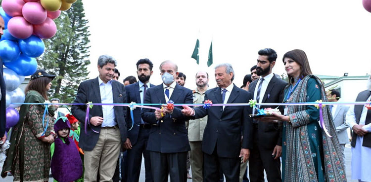 PM Shehbaz Sharif launches 'School on Wheels' project