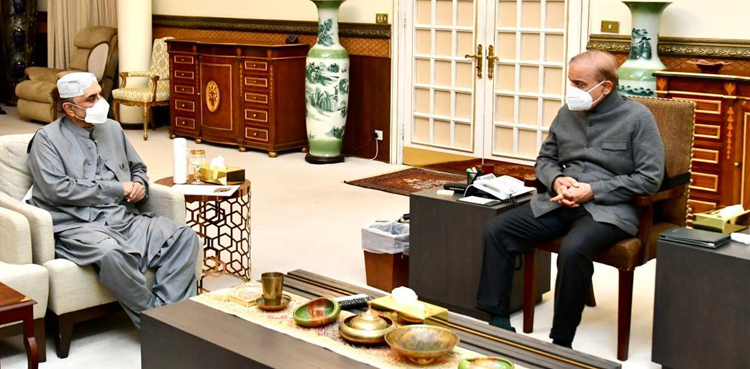PM Shehbaz Sharif, Asif Ali Zardari discuss political situation