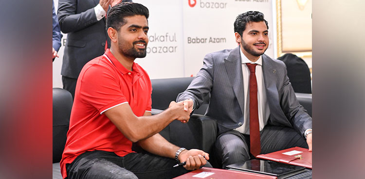Takaful Bazaar collaborates with Babar Azam as brand ambassador