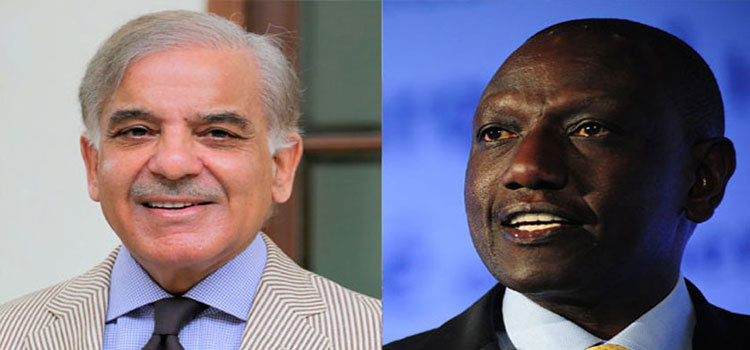 PM Shehbaz raises issue of Arshad Sharif’s murder with Kenya’s President