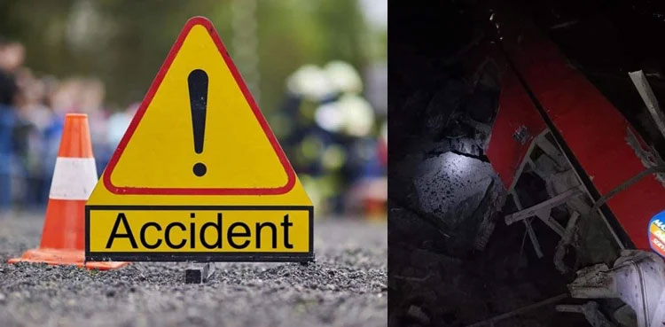 At least 25 dead in bus-car collision in Chilas